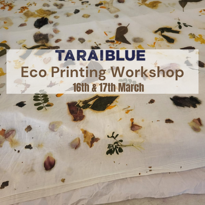 Unleash Your Creativity: Eco Printing Workshop with Tarai Blue
