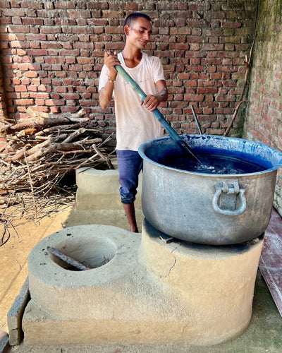 Experience the Magic of Indigo Extraction at Tarai Blue Farms