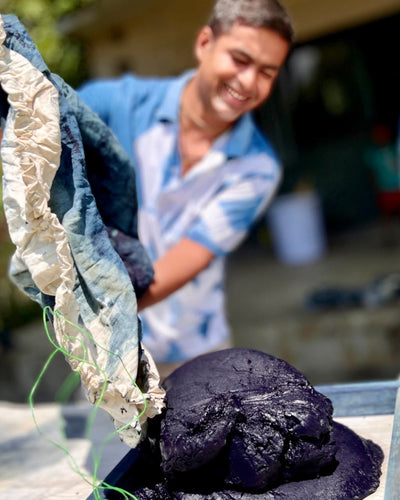 Experience the Magic of Indigo Extraction at Tarai Blue Farms