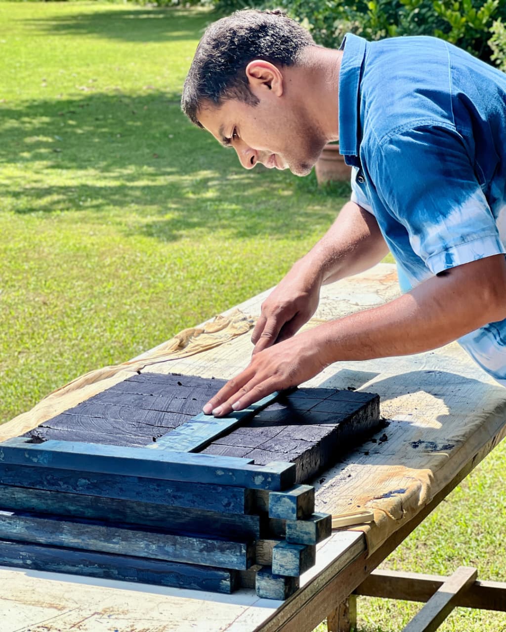 Experience the Magic of Indigo Extraction at Tarai Blue Farms